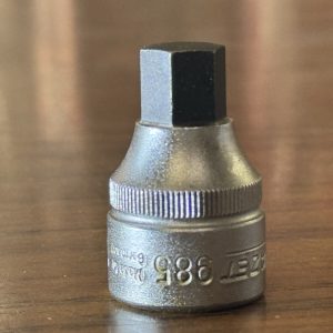 Hazet HZ 985-12 12mm Hex Socket 1/2"Drive Extra short   Made in Germany