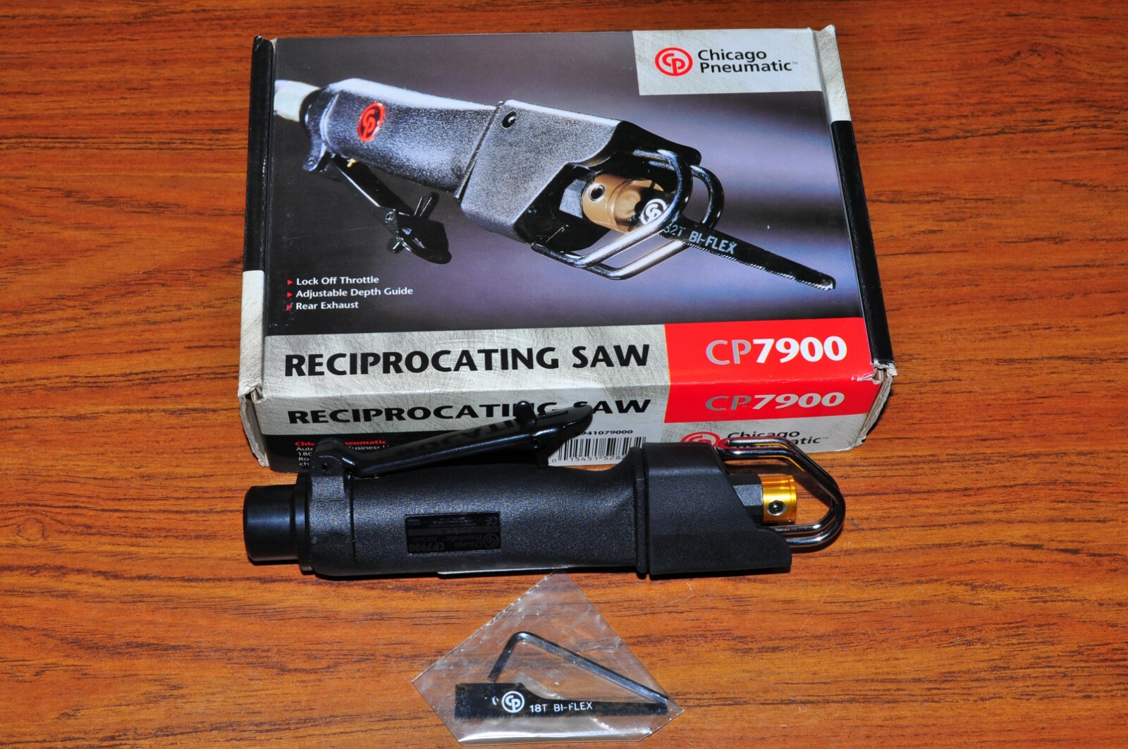 Heavy Duty Reciprocating Air Saw Chicago Pneumatic CP 7900 - Image 3