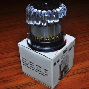 IRWIN 80182 20 PC MICRO DRILL BITS SIZE #61- 0.039 TO #80- 0.0135 IN A DOME SET