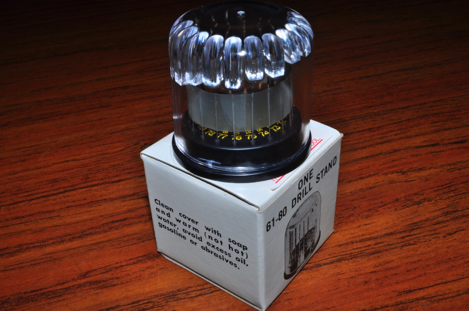 IRWIN 80182 20 PC MICRO DRILL BITS SIZE #61- 0.039 TO #80- 0.0135 IN A DOME SET