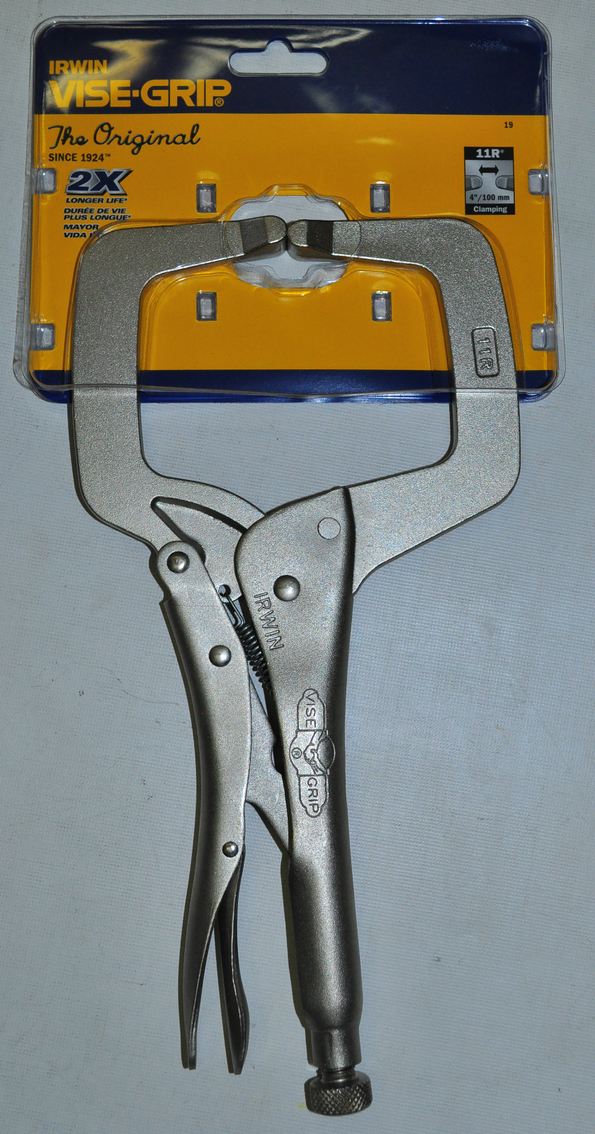 Irwin Vise Grip 11R 11" Locking C Clamp Locking Plier Original - Image 2