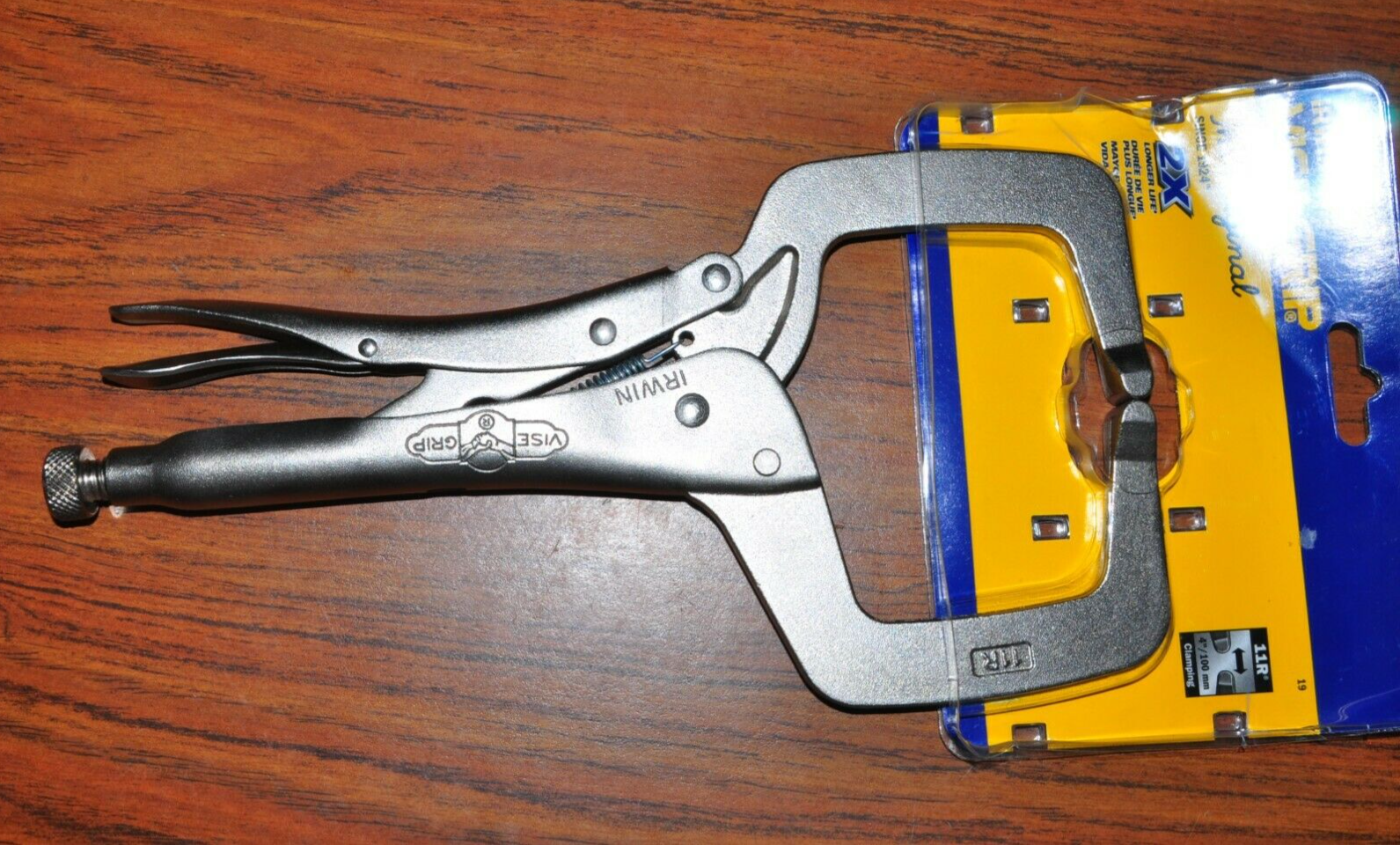Irwin Vise Grip 11R 11" Locking C Clamp Locking Plier Original - Image 5