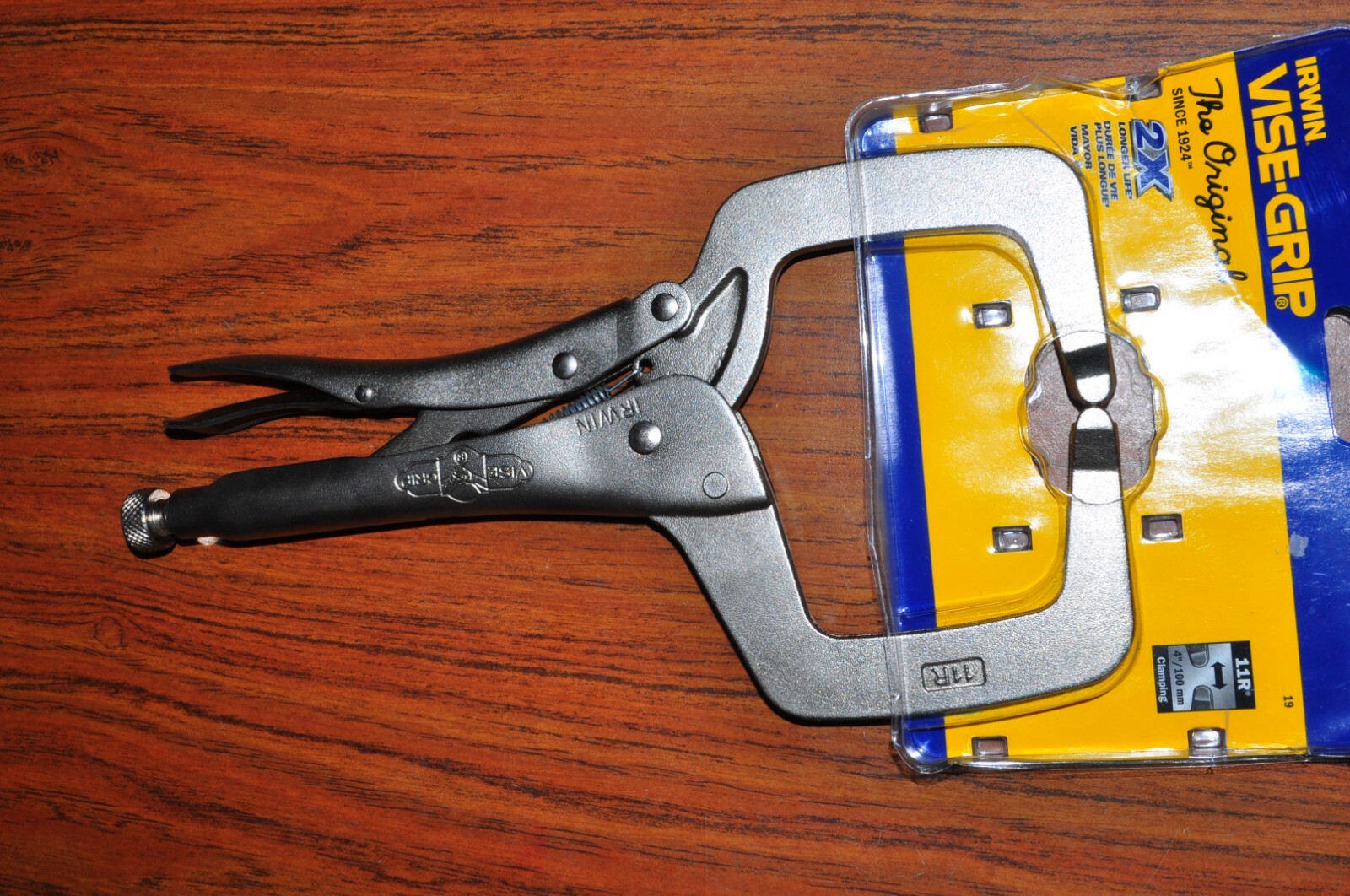 Irwin Vise Grip 11R 11" Locking C Clamp Locking Plier Original - Image 8