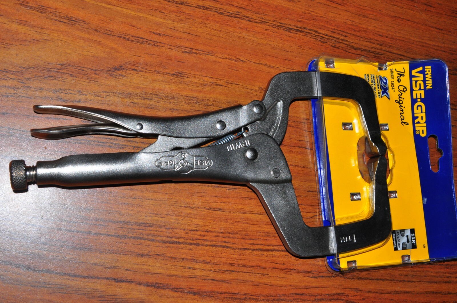 Irwin Vise Grip 11R 11" Locking C Clamp Locking Plier Original - Image 9