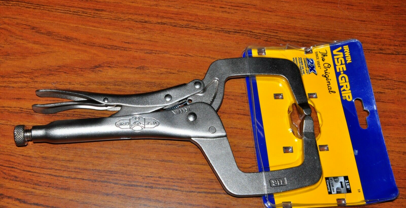 Irwin Vise Grip 11R  11" Locking C Clamp Locking Plier Original