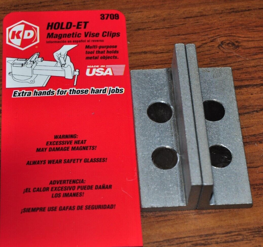 KD 3709 HOLD-ET MAGNETIC VISE CLIPS PADS MADE IN USA