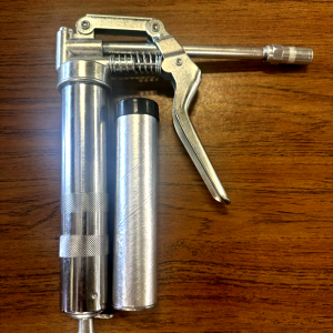 LINCOLN G111 MINI GREASE GUN 7" Rigid Extend Pipe w/3oz GREASE CARTRIDGES