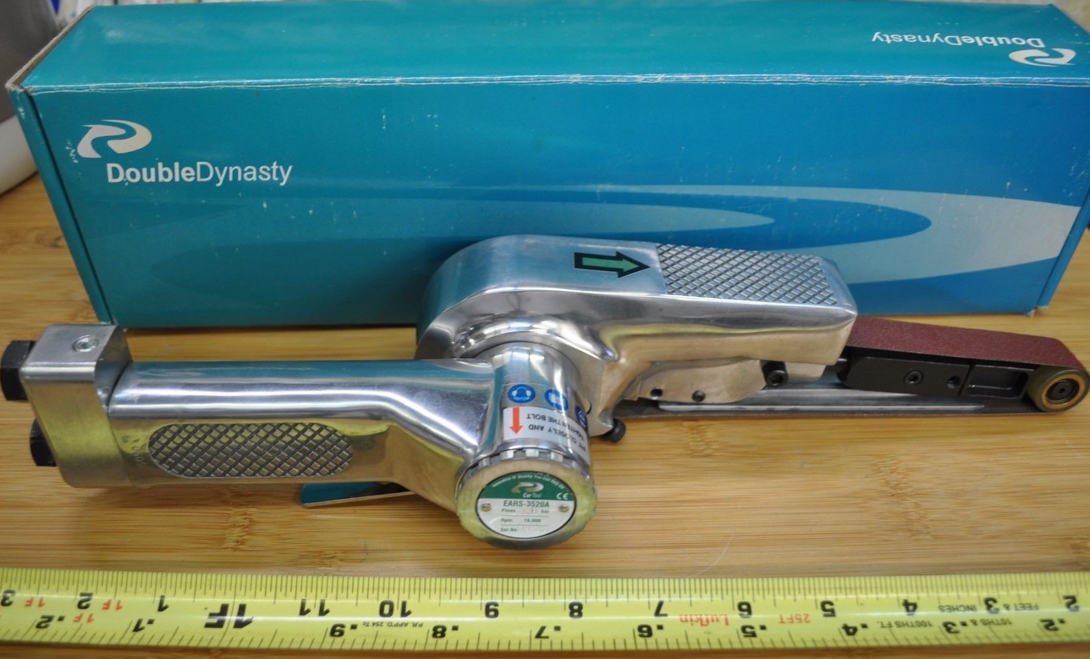 Large Air Belt Sander fits 20MMx520MM.belt  DOUBLE DYNASTY CAR TOOL Vacula3520A