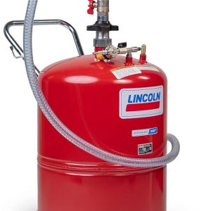 Lincoln 3614 Lubrication Pressurized Used Oil Steel Evacuation Drain - 20 Gallon