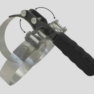 Lisle 53700 "Swivel Grip" Oil Filter Wrench Range 2 7/8" to 3 1/4" by 1" Wide