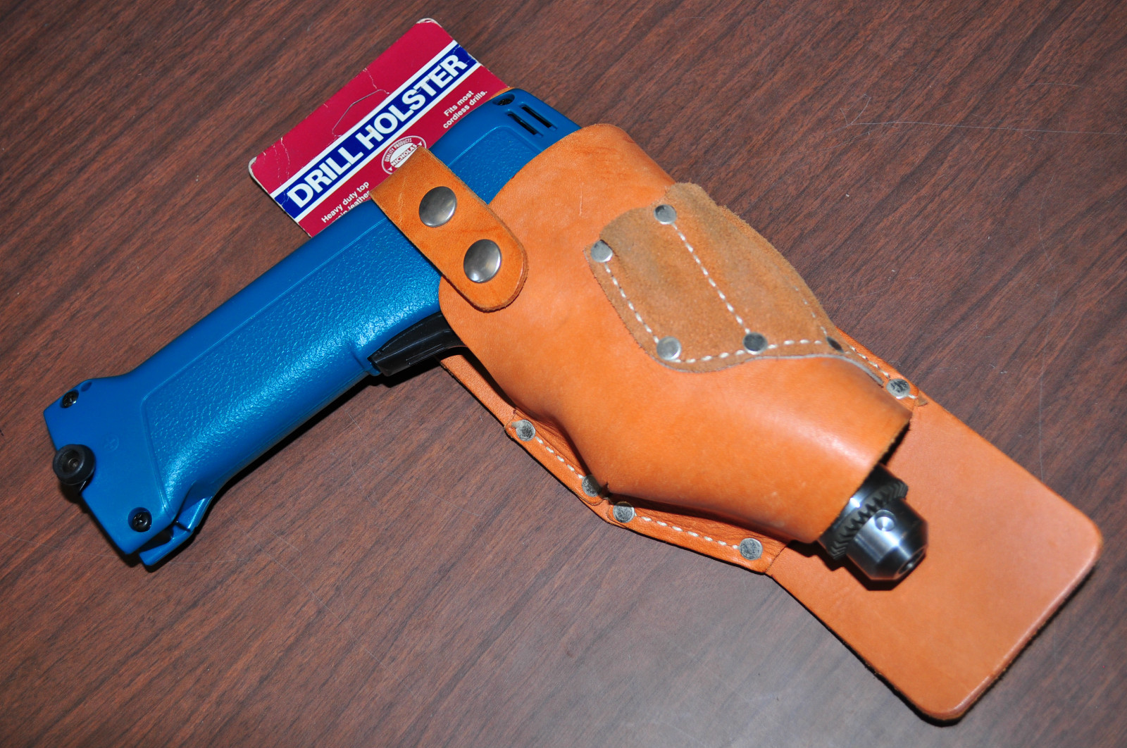 McGuire-Nicholas 1702 Leather Drill HolsterTop Grain Cowhide  Made in USA