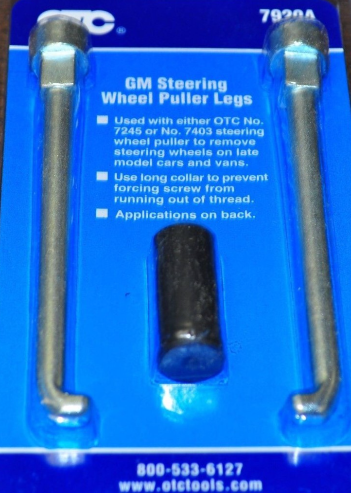 OTC 7929A STEERING WHEEL PULLER LEGS PAIR  KIT BRAND NEW!