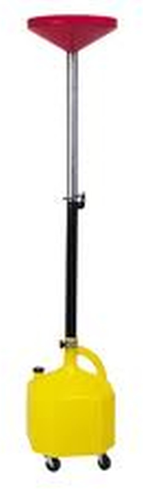 Oil Drain 8 Gallon Oil Lift Drain on wheels -Working Range 36 1/2" to 74"