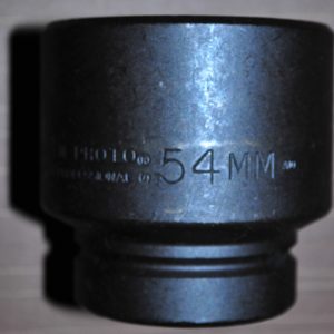 Proto® 1" Drive Impact Socket 54 mm - 6 Point Made in USA Proto J10054M