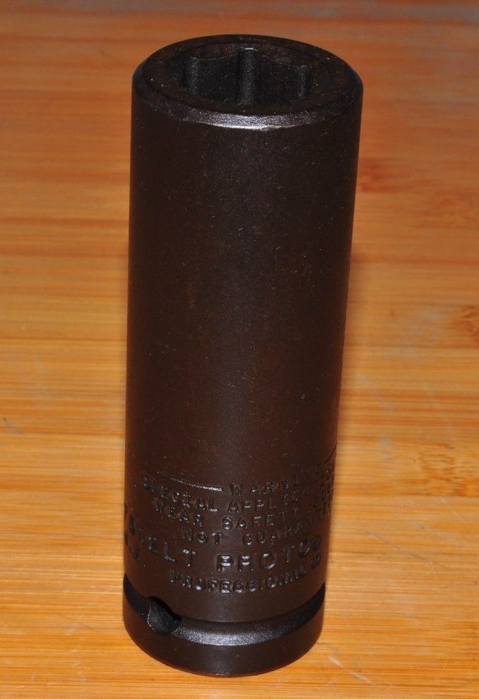 Proto J07512-LT - Thin wall Deep Impact Socket 3/4 in Socket 3/4 in dr 6 PT