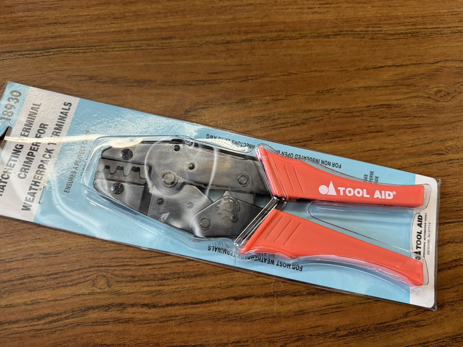 S&G Tool Aid 18930 Weather PackTterminals Ratcheting Terminal Crimper Plier - Image 5