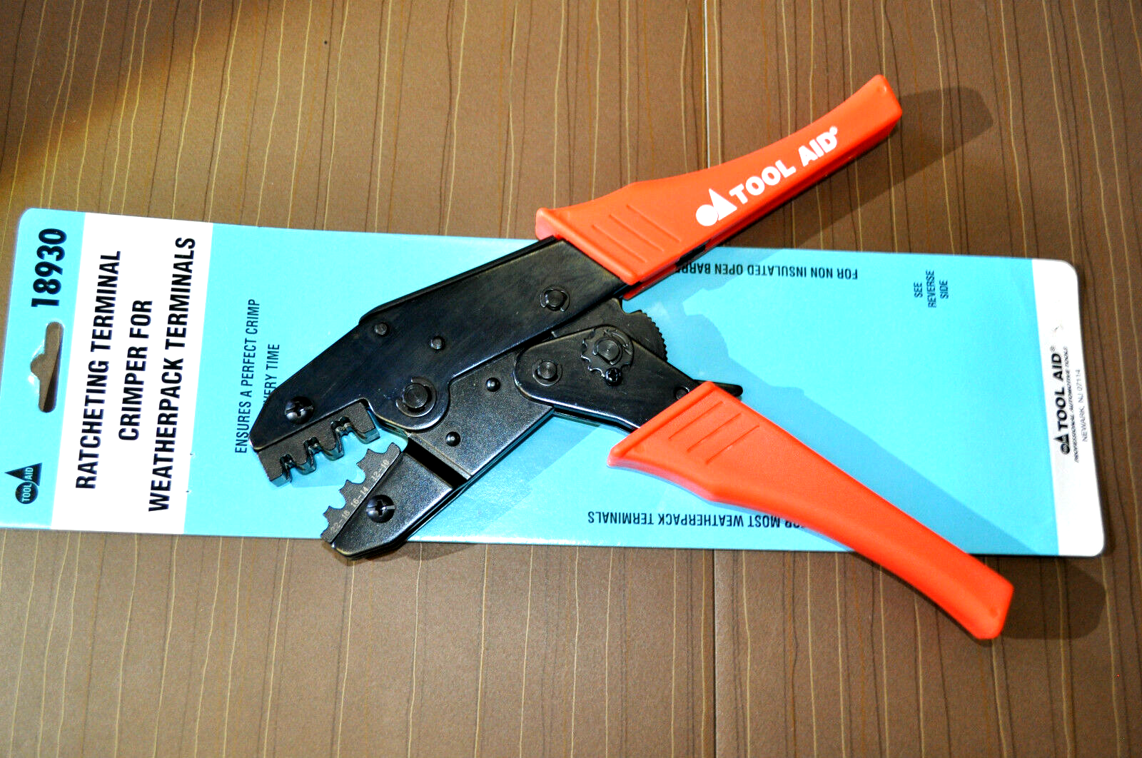 S&G Tool Aid 18930 Weather PackTterminals Ratcheting Terminal Crimper Plier - Image 6