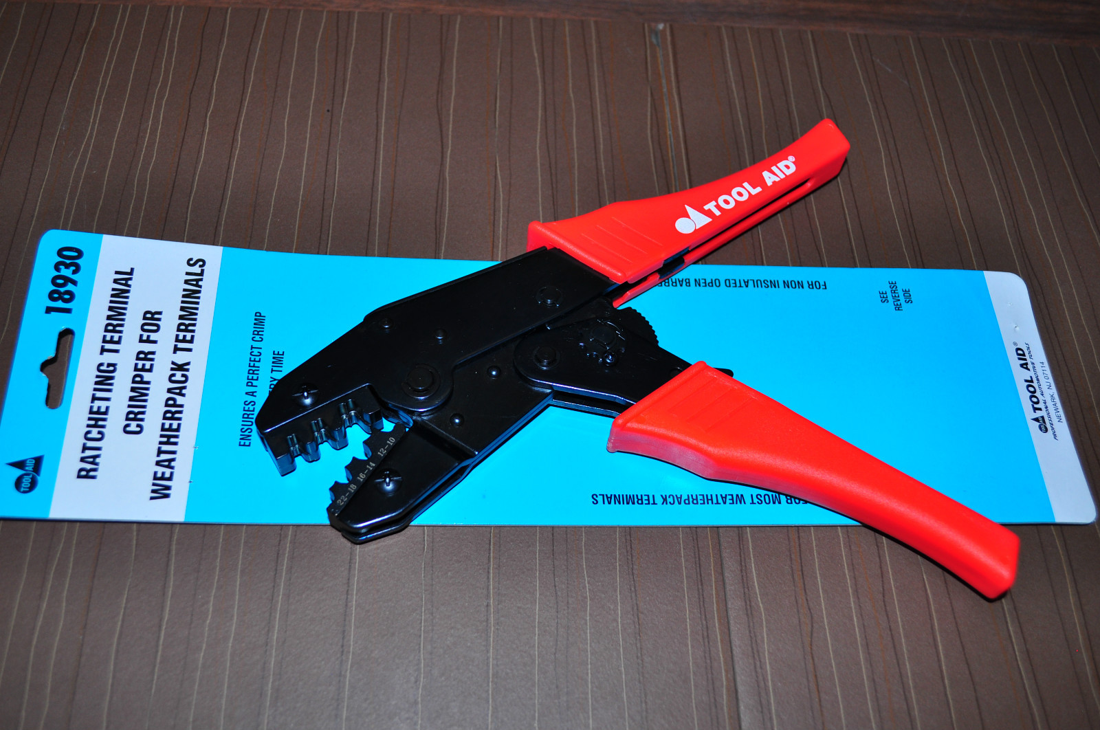 S&G Tool Aid 18930 Weather PackTterminals Ratcheting Terminal Crimper Plier - Image 7