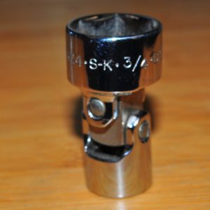 SK 40624 3/8" Drive 6 Point Flex Socket 3/4" Made in USA