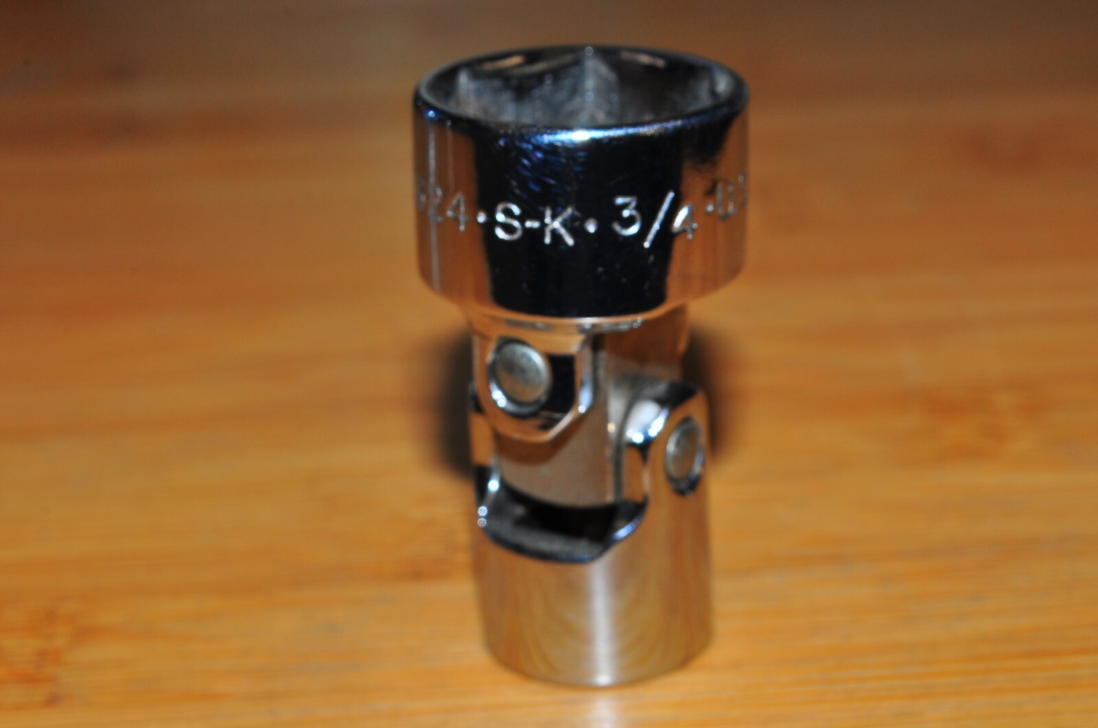 SK 40624 3/8" Drive 6 Point Flex Socket 3/4" Made in USA