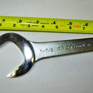 Short Thin Pattern  Service Wrench size 1-7/8" inch Proto® J3560 or  Martin 1260