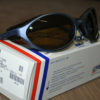 Uvex S1623 Bandit Safety Eyewear,Slate Blue Frame, Espresso Ultra-Dura coat Lens - Image 4