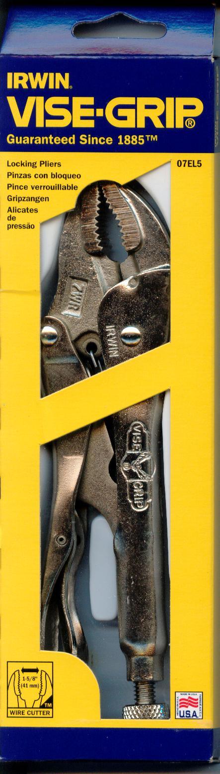VISE GRIPS 7WR 7" Locking Plier w/ Cutter Brand New MADE IN THE U.S.A .