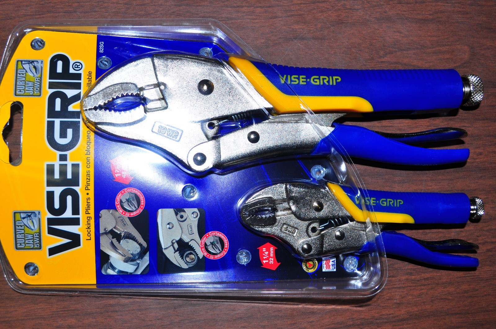 Vise-Grip The Original 10WRSG, 5WRSG  Made in USA with Non-Slip Rubberized grip