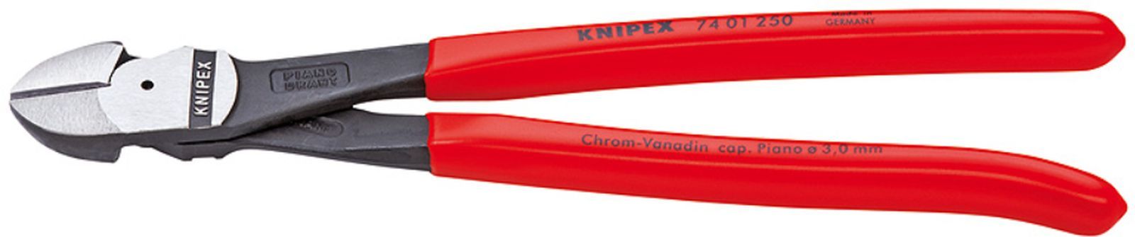 10" High Leverage Diagonal Cutters Knipex 74 01 250  Made In Germany