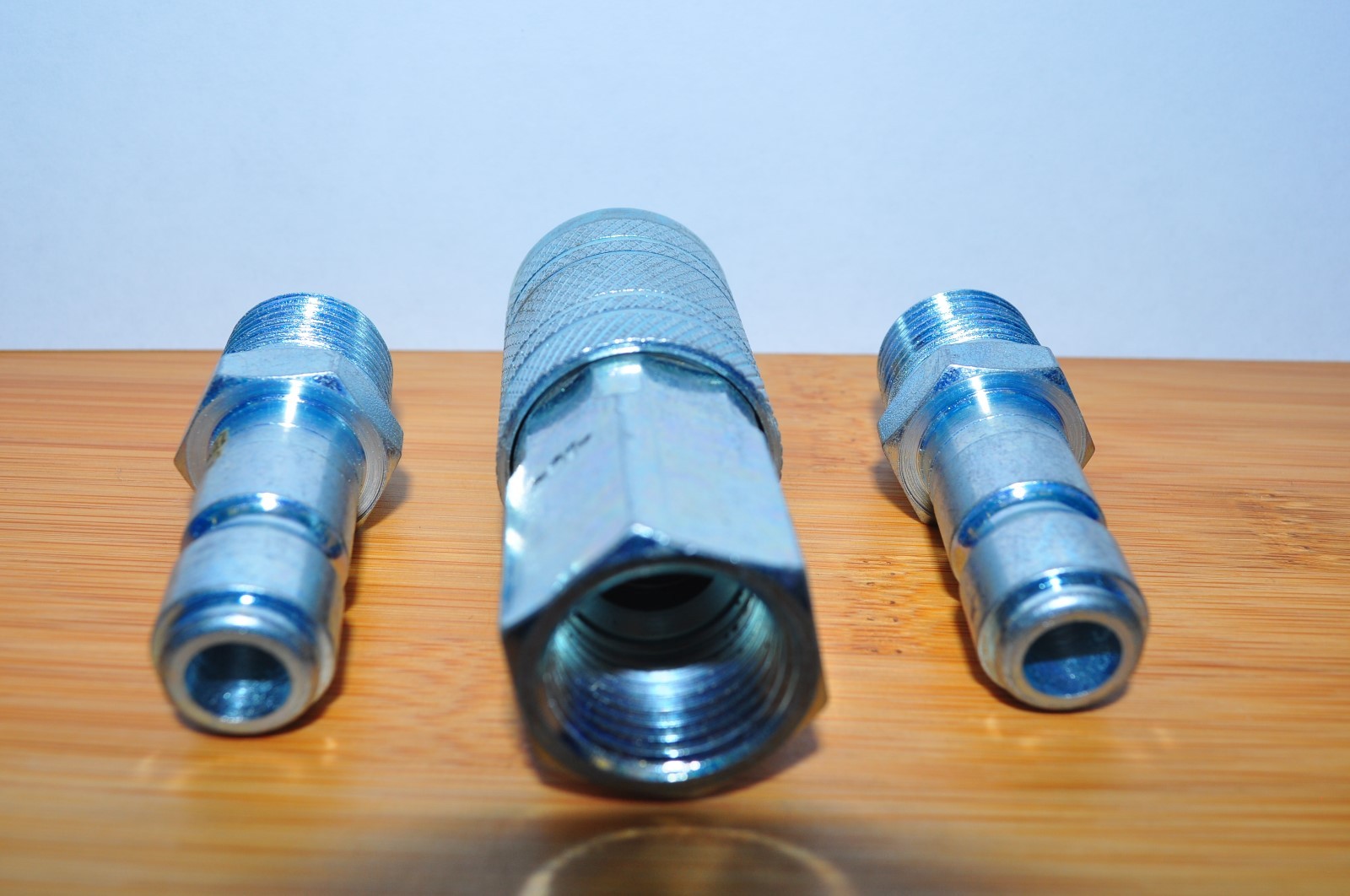 1/2" Amflo Air Quick Coupler & Plug 1/2"TF & IM 1/2" FNPT C10 and 2 Plugs USA - Image 3