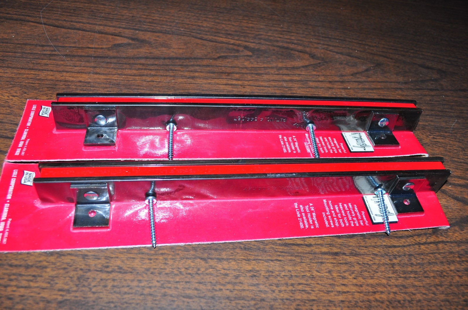 13" Magnetic Tool Holders quantity : 2 ea Lisle 21300 Made in USA