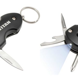7-in-1 Multi-Function Tool  With  Key chain Ring L Qt:2 ea TIT12134