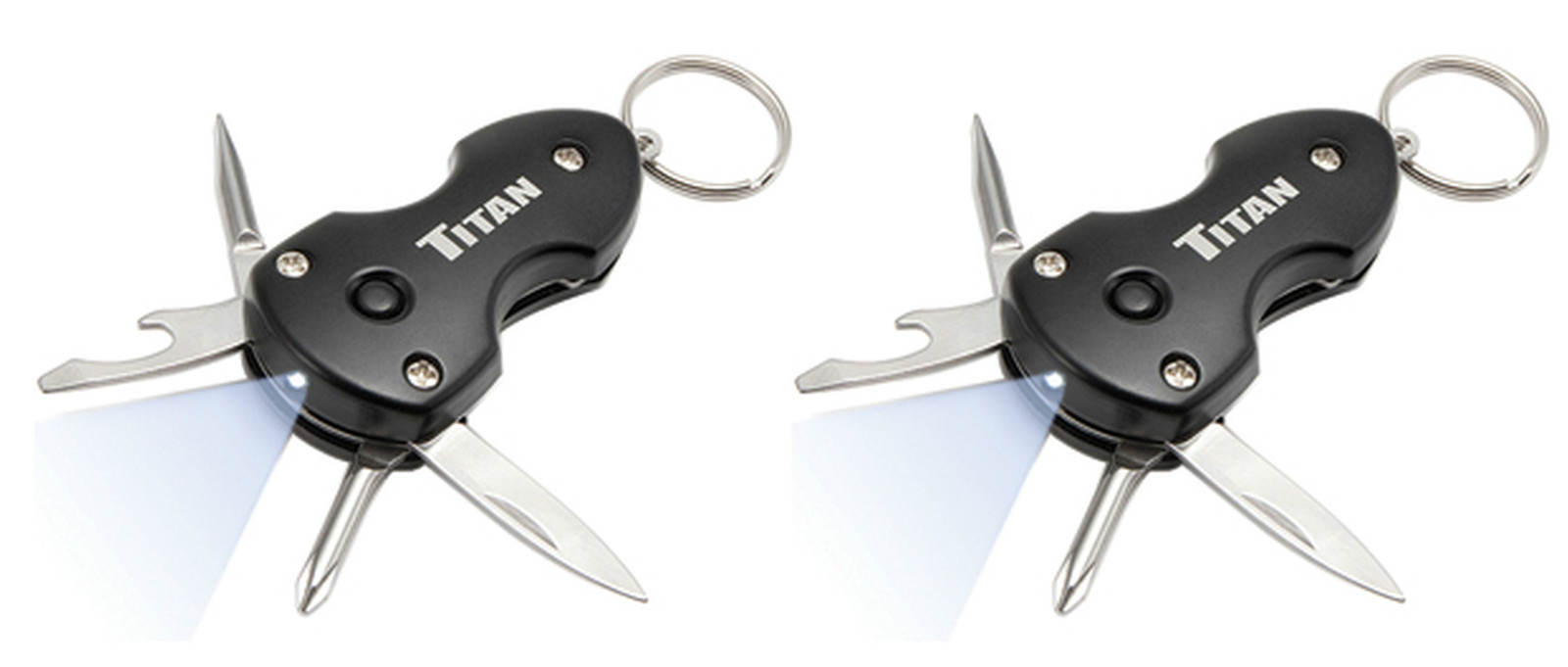 7-in-1 Multi-Function Tool  With  Key chain Ring L Qt:2 ea TIT12134