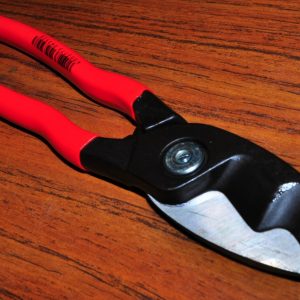 8 in. Battery Cable Shears with Twin Cutting Edge KNIPEX 9511200 Made in Germany