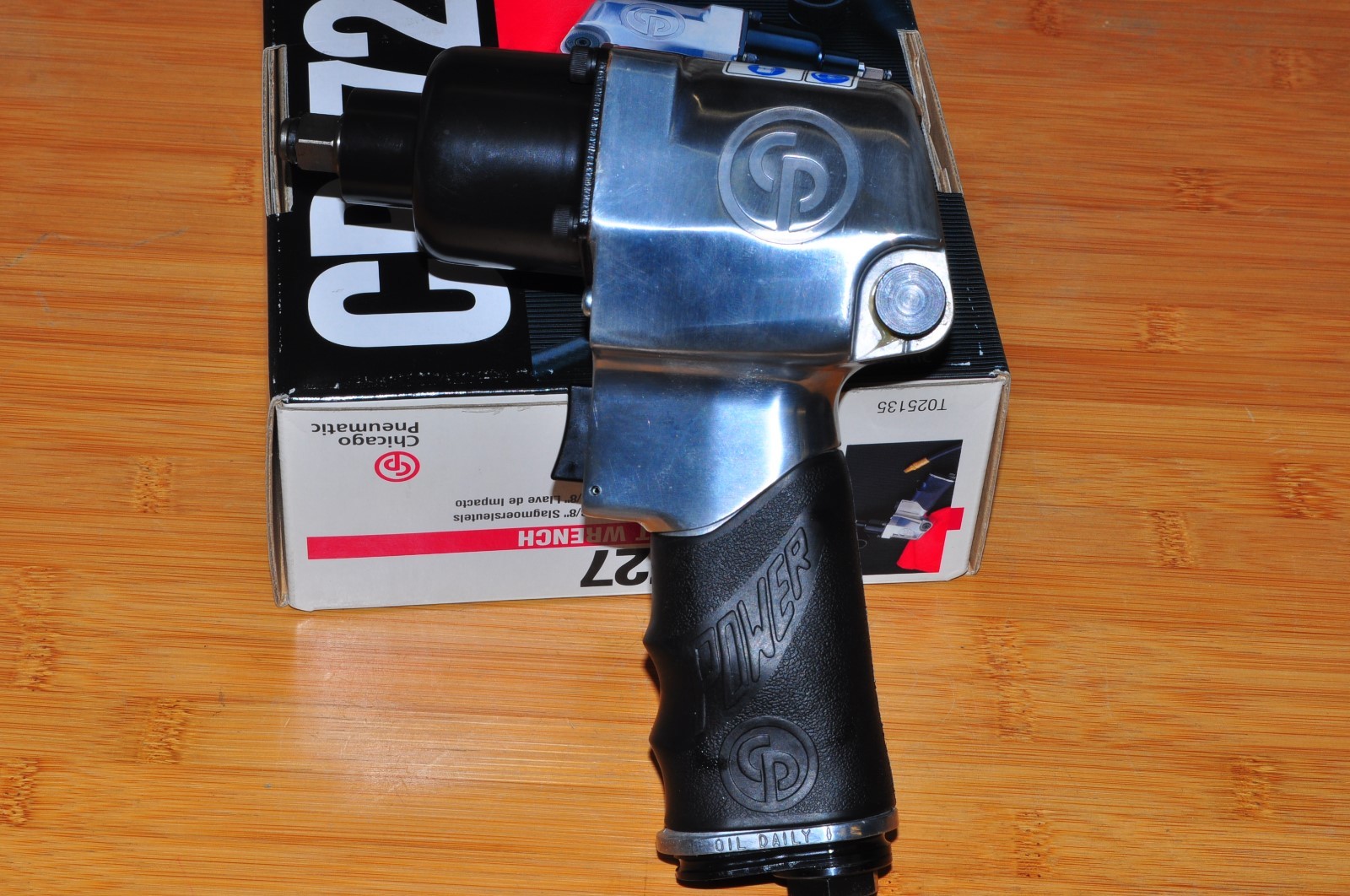 CHICAGO PNEUMATIC CP 727 3/8" DRIVE AIR IMPACT WRENCH MADE IN JAPAN BARND NEW !!