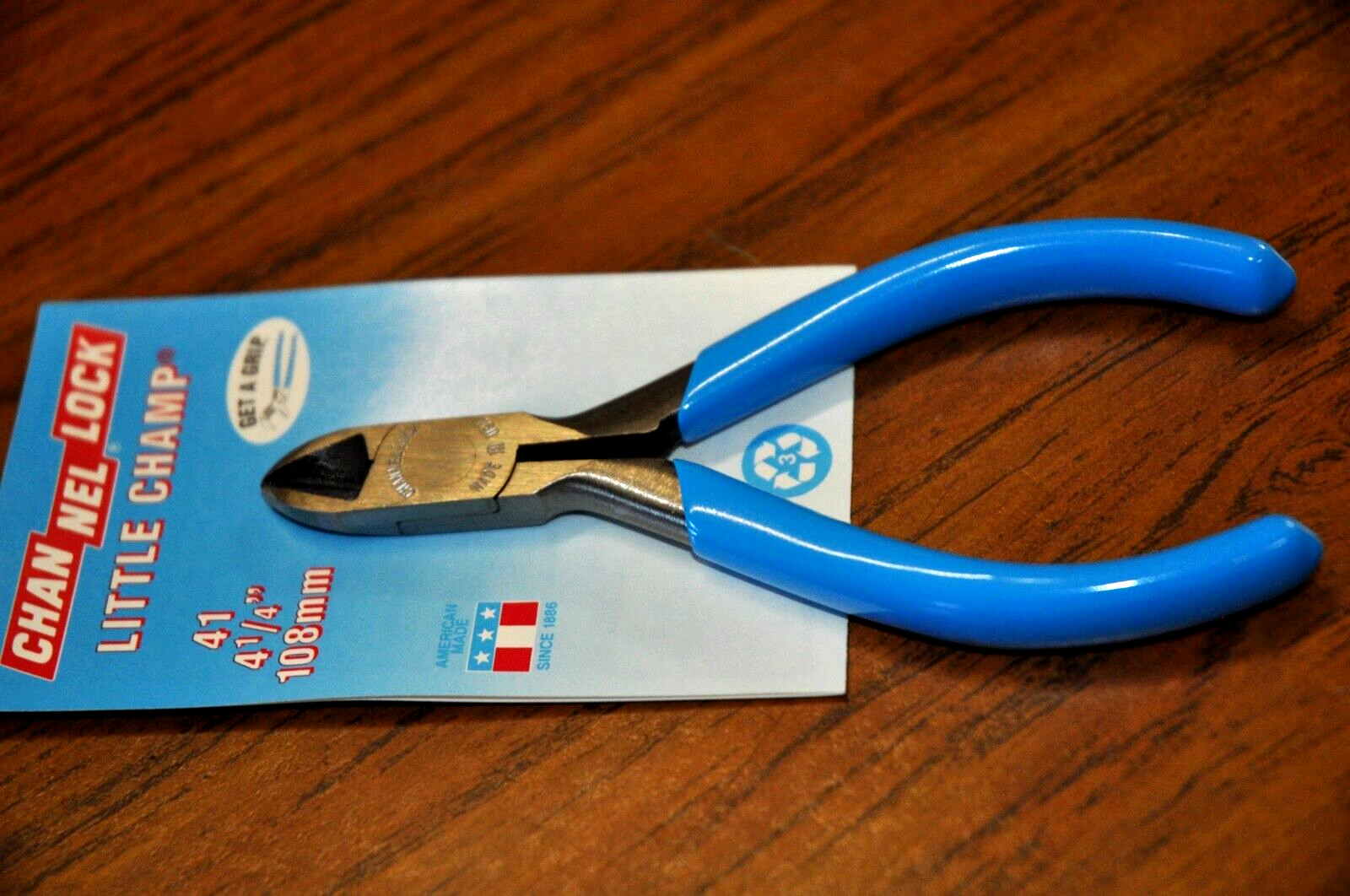 Channellock 41 LITTLE CHAMP 4-1/4"MINI SIDE CUTTER MADE IN USA