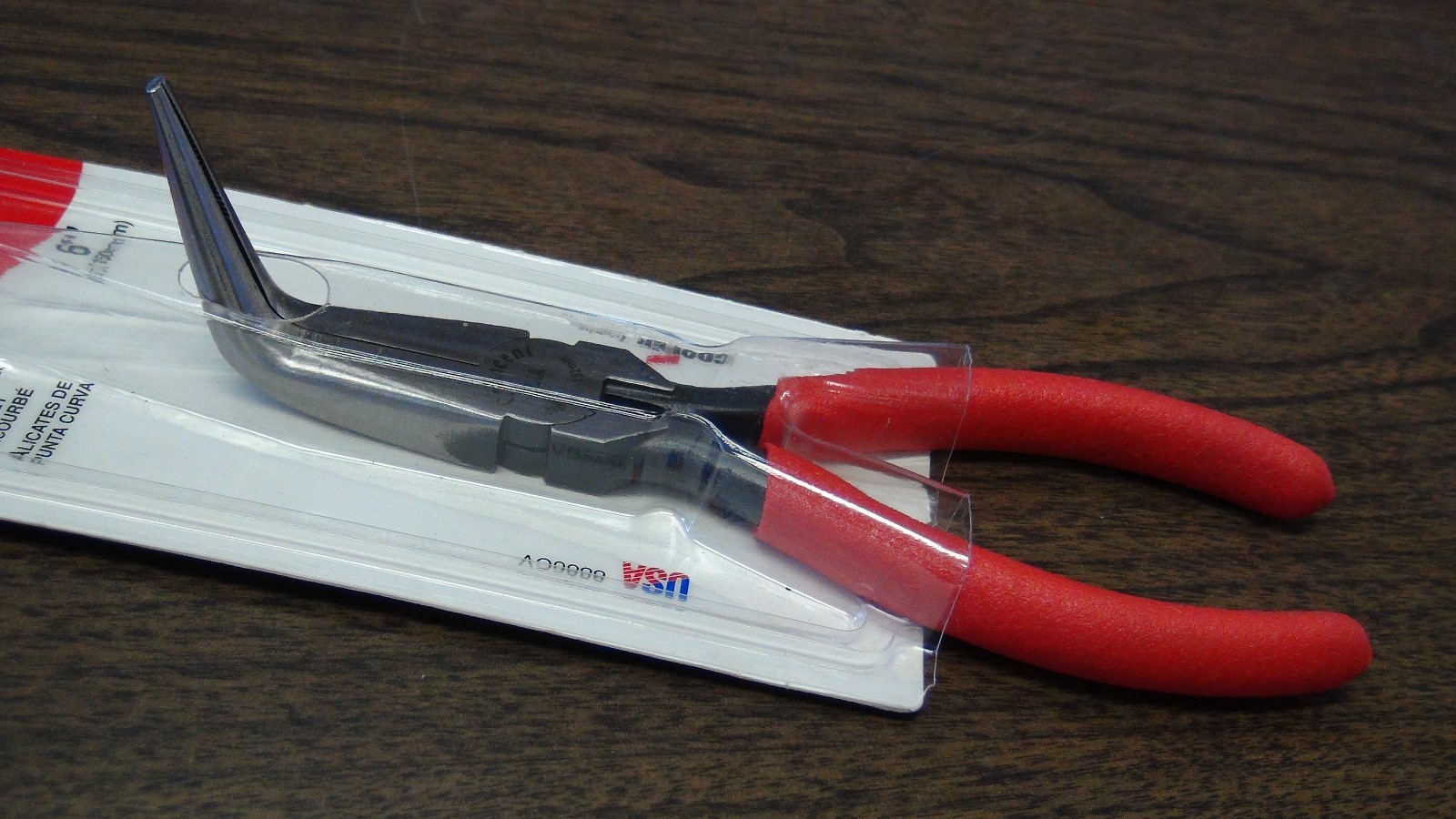 Crescent Bent Curved Needle Nose Plier 6" # 8886CV made in USA New