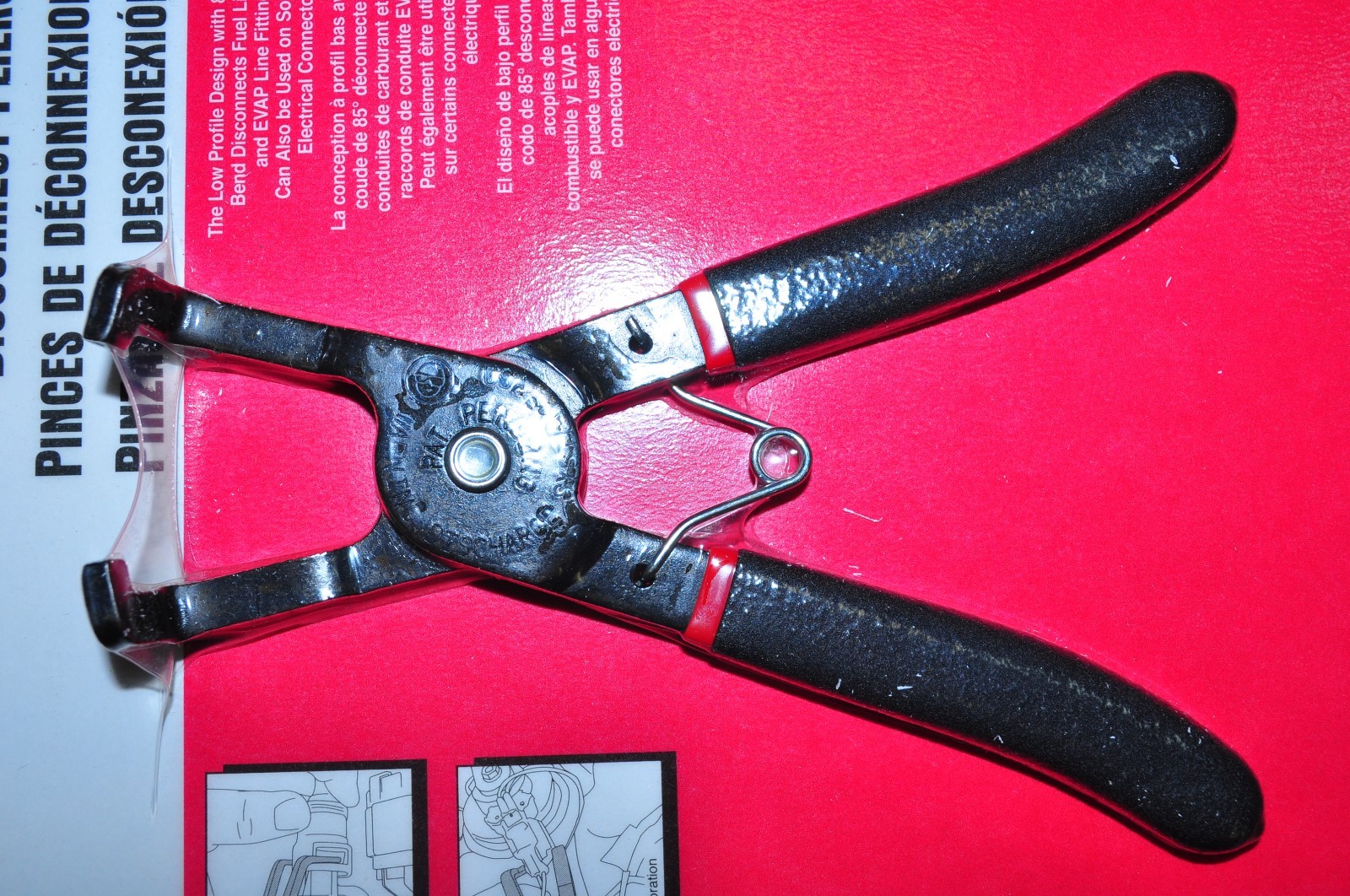 Fuel Line and EVAP Line Disconnect Plier Lisle 37160 Made in USA