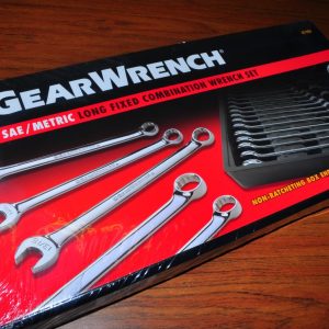 GearWrench 24 Piece 12 Point Long Pattern Combination SAE/Metric Wrench Set Orig
