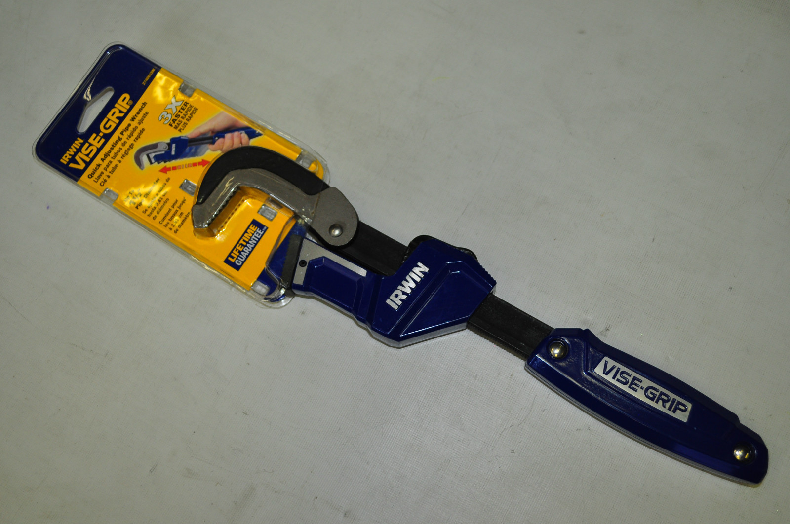 IRWIN VISE GRIP 274001SM Quick Adjusting Pipe Wrench up to 2-1/4" 3 times faster