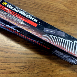 KD GearWrench 81916 22pc. Long Pattern Combination Wrench Set, Metric 6 to 32MM