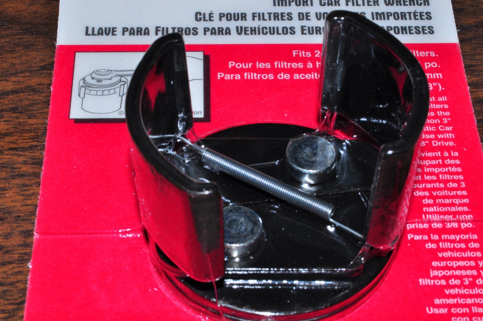 Lisle 63600 Import Car Oil Filter Wrench Made in USA