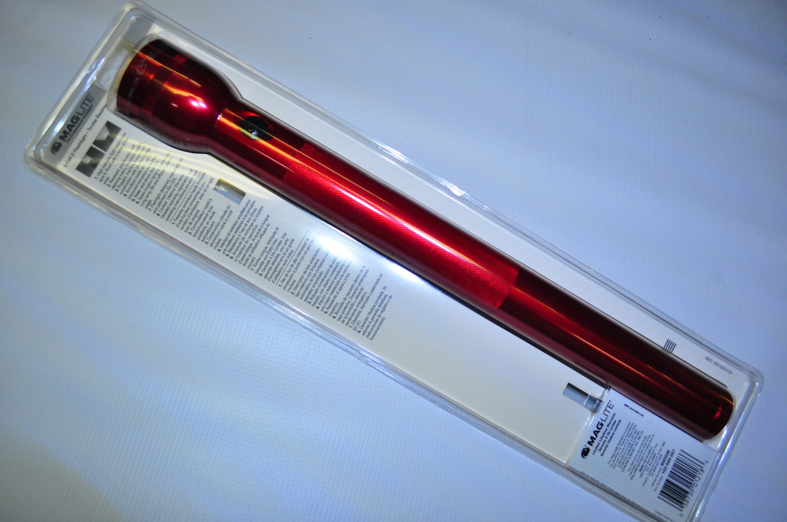 Maglite S5D036 Maglite Krypton Flashlight 5D-Cell RED 03/96 Model Brand New !! - Image 3