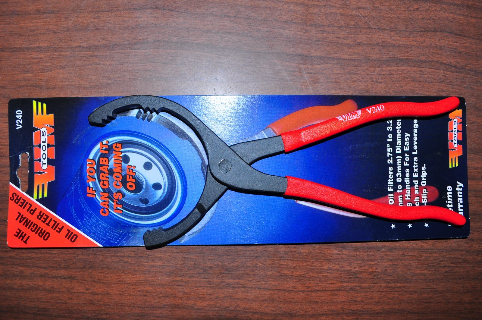 OIL FILTER  PLIER Wrench 2.3/4" to 3.1/4" (70 MM TO 83 MM) DIA FILTER VIM V240
