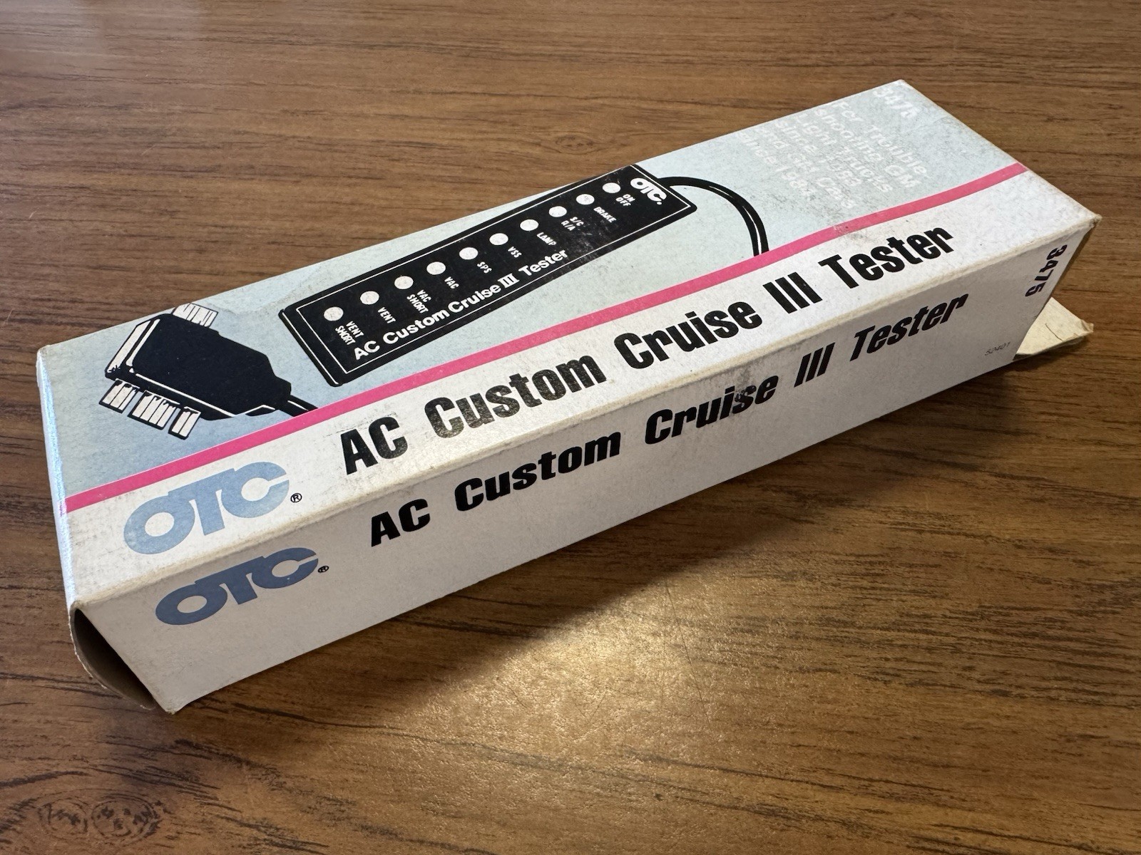 OTC 3475 AC CUSTOM CRUISE III TESTER  FOR GMC CHEVROLET TRUCK 1983 UP