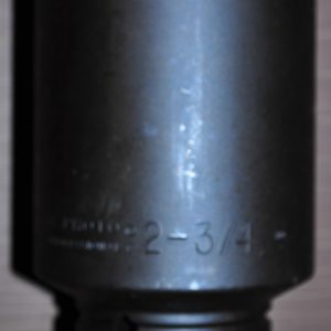 Proto® 1" Drive Deep Impact Socket 2-3/4" - 6 Point Proto 10044L made in USA