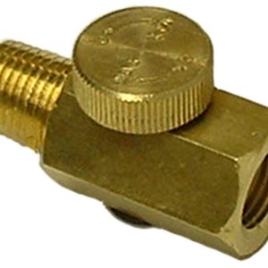 S & G Tool Aid 98025 Brass Air Regulator controls air pressure as needed