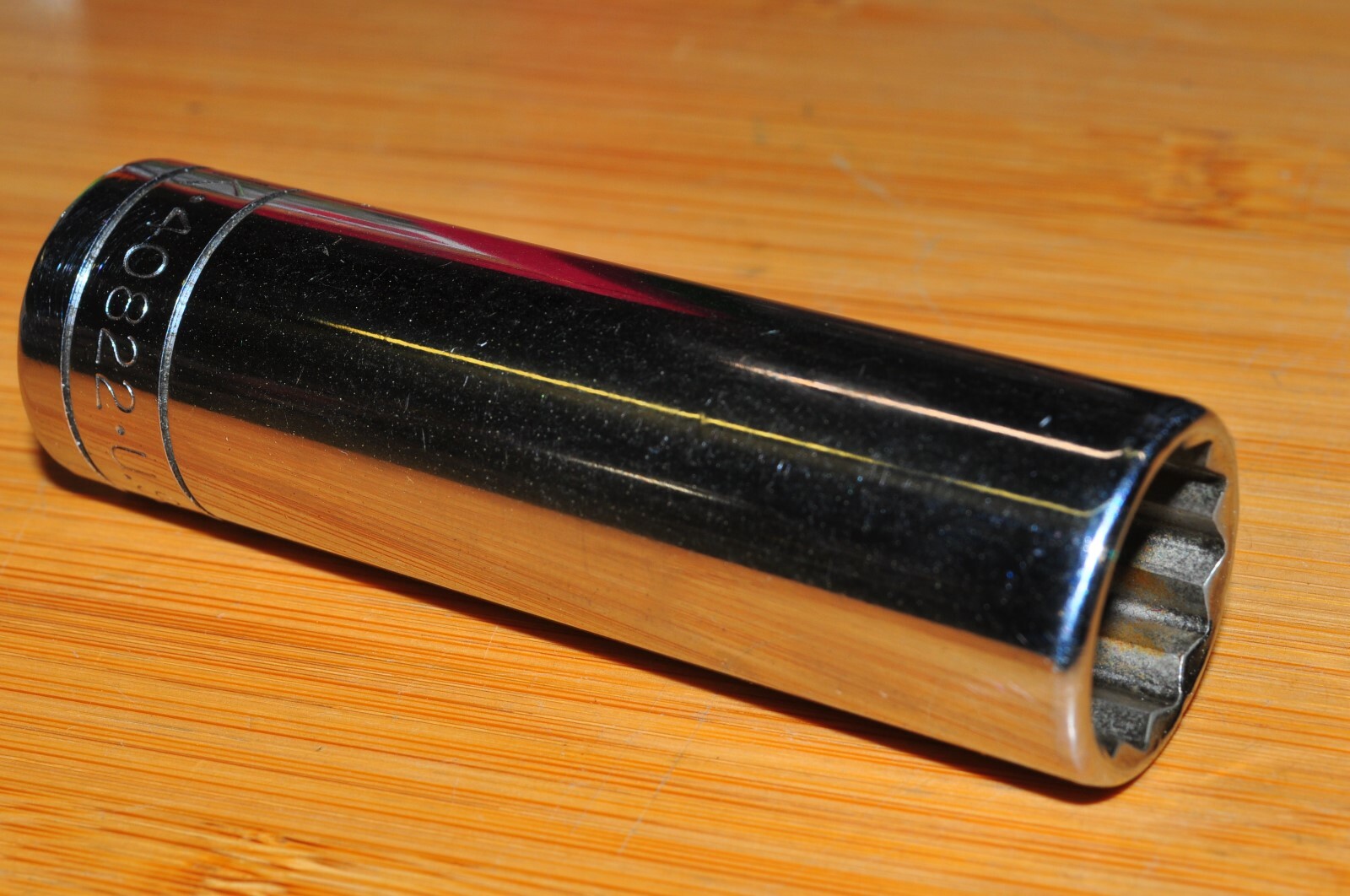 SK 40822 1/2" Drive 12 Point Deep Socket 11/16" Made in USA