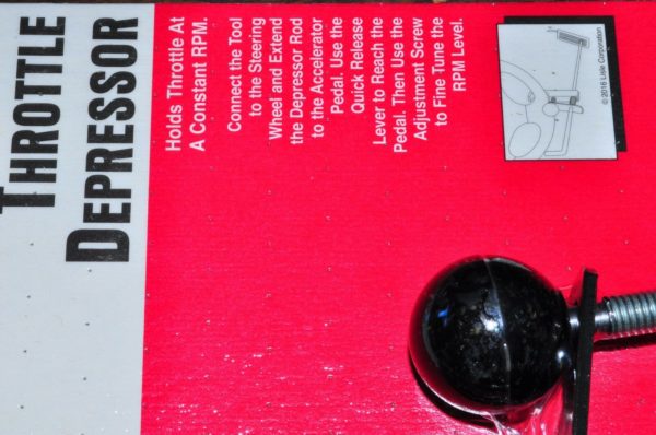 Throttle Pedal Depressor Holds Throttle at a Constant RPM Lisle 48700 - Image 3
