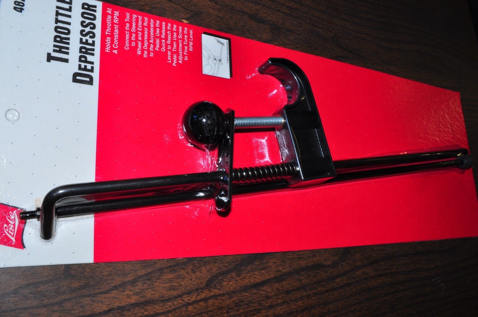 Details about   Lisle 48700 Throttle Pedal Depressor 40" Brake and Accelerator Pedal Tool NEW 